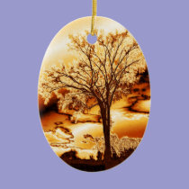 The Tree in Ice and Fire Ornament ornaments