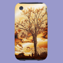 The Tree in Molten Gold iPhone 3 case casemate cases