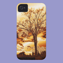 The Tree in Molten Gold iPhone 4 case casemate cases