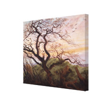 The Tree of Crows, 1822 Stretched Canvas Print