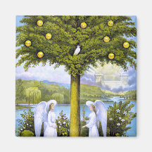 The Tree of Life, c.1892 Refrigerator Magnets