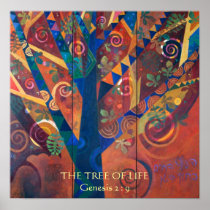 THE TREE OF LIFE, Genesis 2 : 9 Print