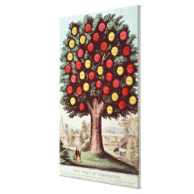 The Tree of Temperance, 1872 Canvas Print