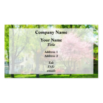 The Trees Are Flowering On My Street business cards