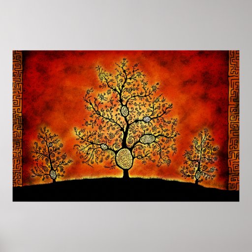 The Trees With Labyrinths Posters