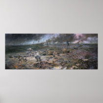 The Trench on hill 468 Print