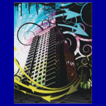 The Trend of Building Silhouettes flyers