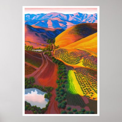 The Trestle in Poly Canyon Print by danberkeland