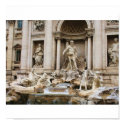 The Trevi Fountain in the City of Rome posters
