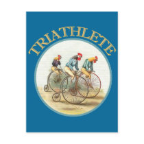 The Triathlon of Chickens postcards