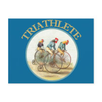 The Triathlon of Chickens postcards