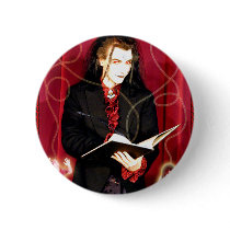The Trickster Tarot Card Art Button