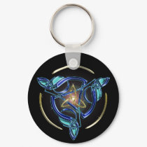 The Triquetra Keychain