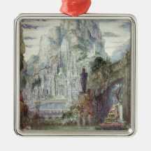 The Triumph of Alexander the Great Christmas Ornament