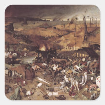 The Triumph of Death by Peter Bruegel Sticker