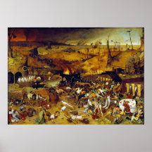 The Triumph of Death by Pieter Bruegel the Elder Poster