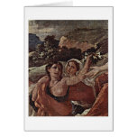 The Triumph Of Flora Detail By Nicolas Poussin Cards