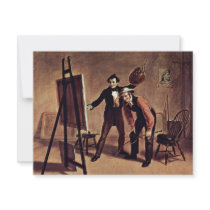 The Triumph Of The Painter By Mount William Sidney Custom Invites