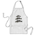 THE TROUT,THE WHOLE TROUT AND NOTHING BUT THE TROU aprons by billdazet THE TROUT,THE WHOLE TROUT AND NOTHING BUT THE TROU aprons