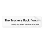The Truckers Back Porch - Saving the world
