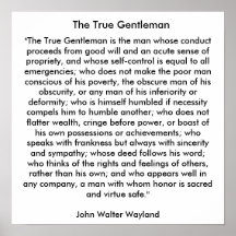 The True Gentleman Posters