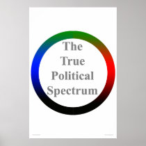 The True Political Spectrum Posters