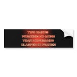 The Truth About Prayer Bumper Stickers