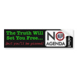 The Truth Hurts Bumper Sticker