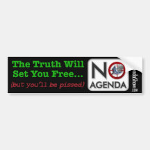 The Truth Hurts Bumper Sticker
