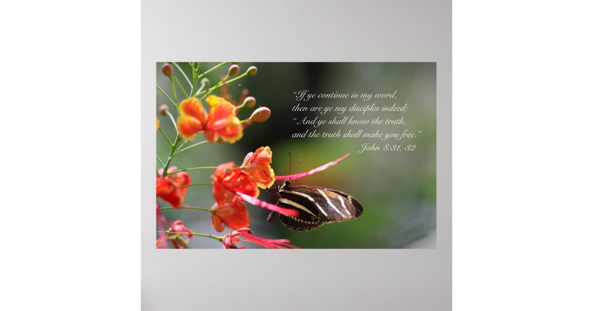 The Truth Shall Set you Free Poster, Version C Poster | Zazzle