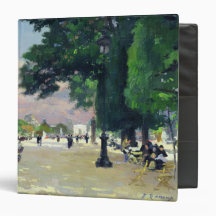 The Tuileries 3 Ring Binders