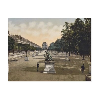 les statues du jardin des tuileries