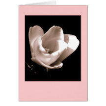 'The Tulip' Blank Note Card