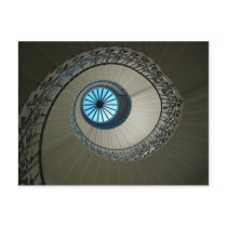The Tulip Stairs and lantern at the Queen's House postcards