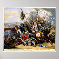 The Turkish Siege of Vienna 1683 Print