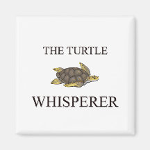 The Turtle Whisperer Refrigerator Magnet
