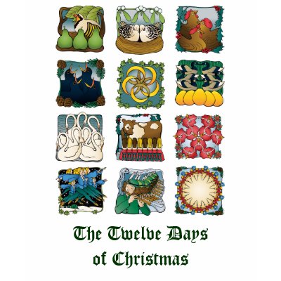 The Twelve Days of Christmas Shirt