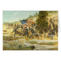 The Twentieth Maine by H. Charles McBarron Greeting Card