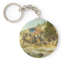 The Twentieth Maine by H. Charles McBarron Keychain