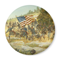 The Twentieth Maine by H. Charles McBarron Refrigerator Magnet