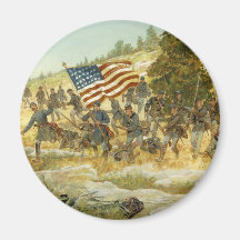 The Twentieth Maine by H. Charles McBarron Refrigerator Magnet