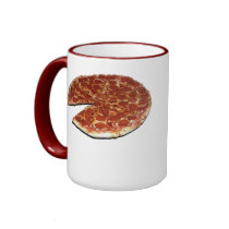 The Twin Pizzas mug by lightningbox The Twin Pizzas mug