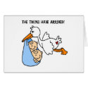 The Twins Have Arrived cards