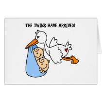 The Twins Have Arrived cards
