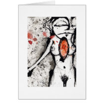 artsprojekt, art, cards, atc, aceo, figure, hands, head, face, ears, watercolor, greeting, sensory receptor, offspring, sense organ, pregnancy, water-color, zygote, water-colour, sperm, duad, fetus, meat hooks, multiple birth, hollerith card, external body part, phiz, physiognomy, monozygous twin, monozygotic twin, couplet, dyad, distich, well-wishing, wash drawing, how-do-you-do, dizygotic twin, fraternal twin, work of art, artificial flower, Card with custom graphic design
