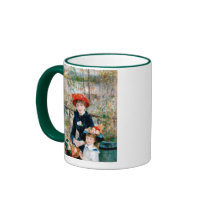 The Two Sisters, On the Terrace, Renoir Mug