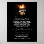 The TWO WOLVES CHEROKEE TALE Native American Print