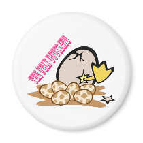 The Ugly Duckling Refrigerator Magnets