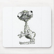 O monstro feio mousepads by GKC_INSPIRED O monstro feio mousepads