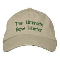 The Ultimate Bow Hunter Embroidered Hats